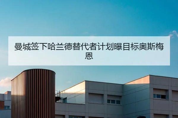 曼城签下哈兰德替代者计划曝目标奥斯梅恩